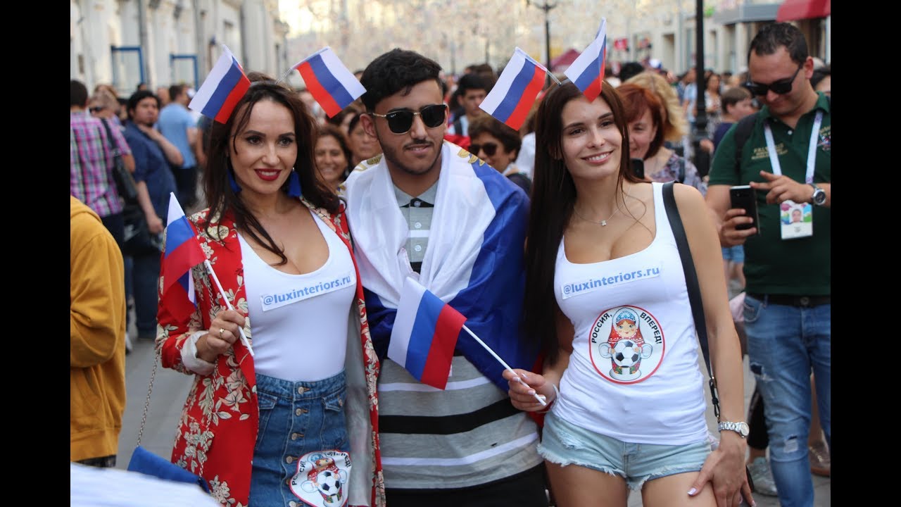 Москва. Футбол. Нашествие фанатов. ЧМ 2018. RUSSIA WORLD CUP FIFA