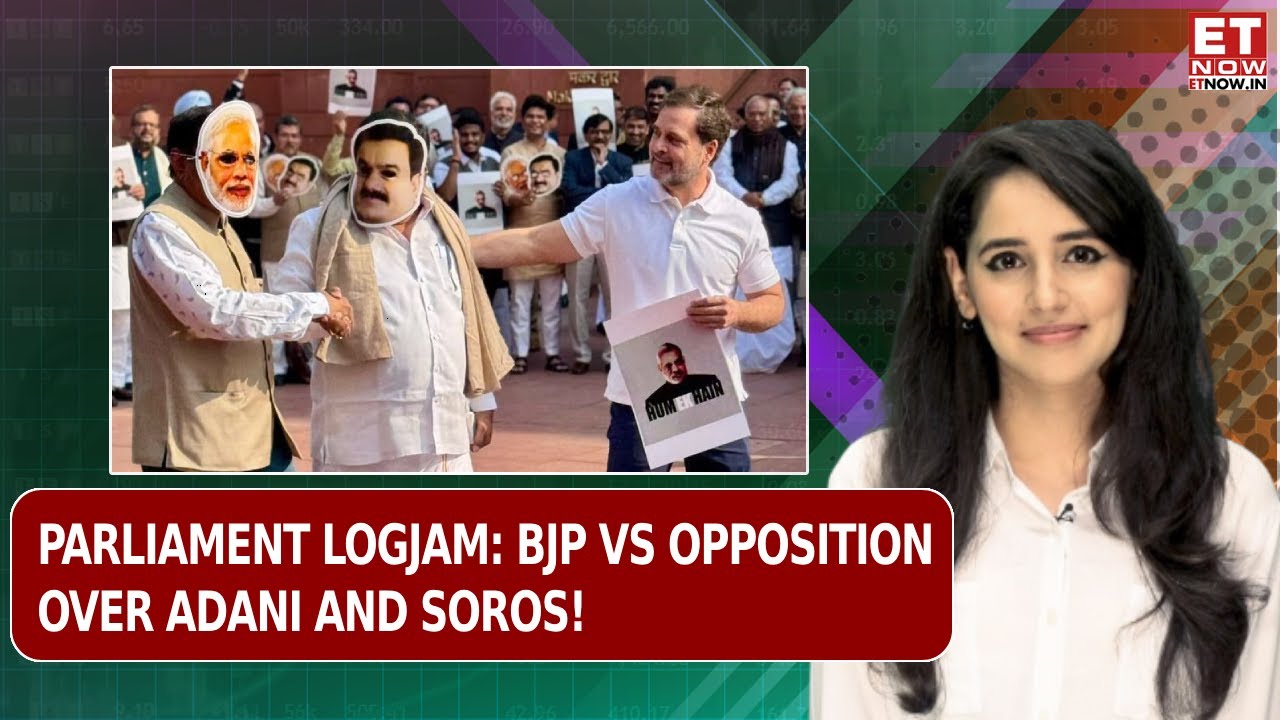 Parliament Logjam Over Adani & Soros, BJP Vs Opposition Battle | No Confidence Motion Against VP