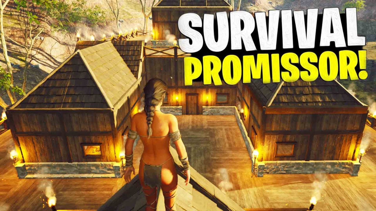 ✅ ESSE SURVIVAL QUE LEMBRA CONAN EXILES EST&Aacute; CADA VEZ MELHOR BORA CONSTRUIR A BASE EM WICKED ISLAND✅