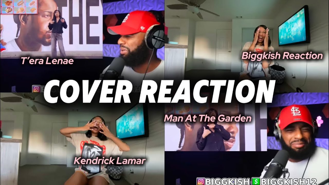 @biggkishreacts Reacts To My Kendrick Lamar Cover ( WOKE UP TO THIS AND IM PUMPED ! ) 🤯🤯🤯