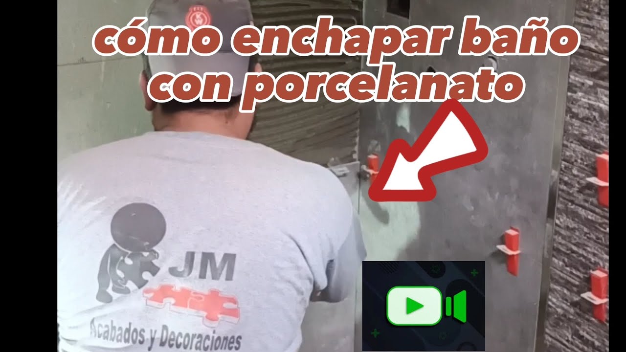 c&oacute;mo enchapar ba&ntilde;o con porcelanato de manera r&aacute;pida y f&aacute;cil