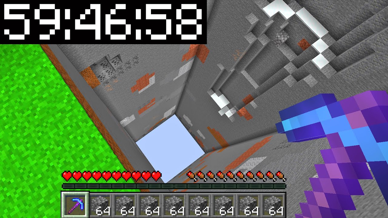 Jeg Skulle Mine En Hel CHUNK På Tid I Minecraft!
