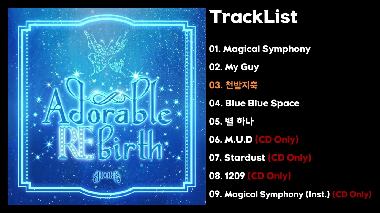 [Full Album] ADORA(아도라) - Adorable REbirth