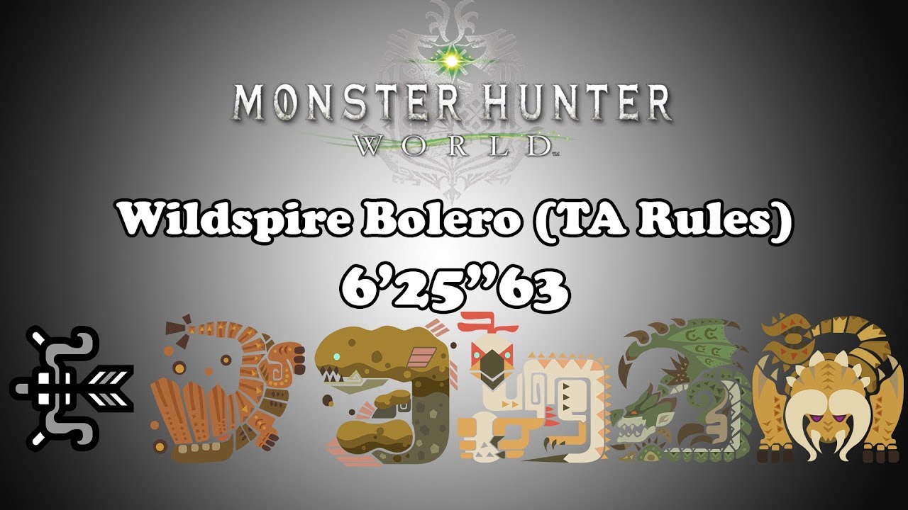 [MHW] Wildspire Bolero - TA Rules w/ Bow - 6'25