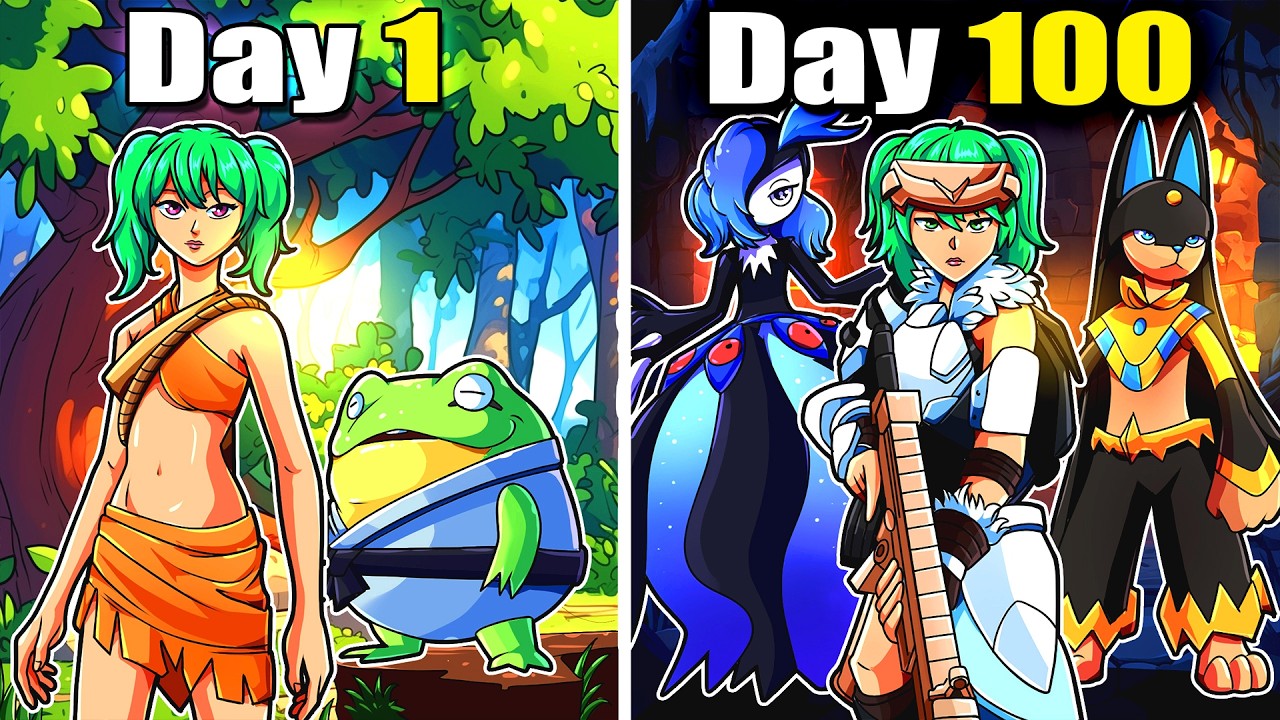 I Spent 100 Days Playing Palworld & Here's Everything That Happened!