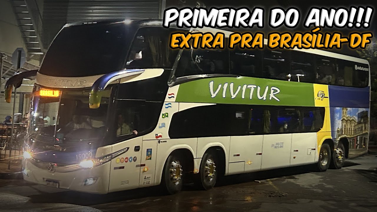 EXTRA PARA BRASÍLIA NA PRIMEIRA MOVIMENTAÇÃO DO ANO NO EXPOMINAS | Movimentação Buser 23