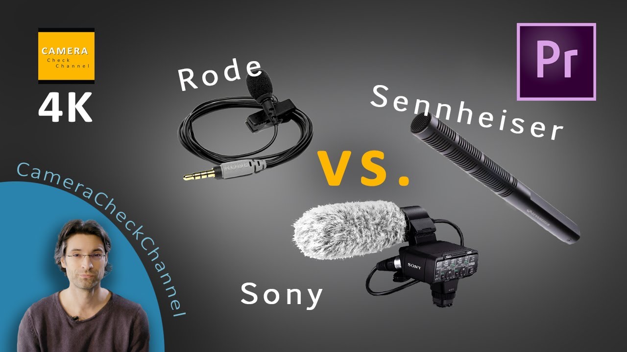 🎙Mikro Vergleich: Røde Lav+ vs. Sony K2M vs. Sennheiser Mikrophon