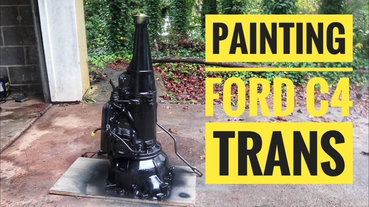 Clean Degrease & Paint Ford C4 Transmission