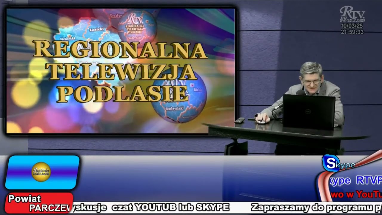 Program na żywo ,,wiecz&oacute;r z Regionalna TV. Podlasie