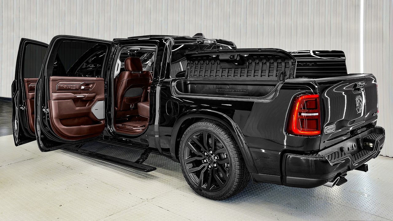 2027 Dodge RAM 5,7 Etorque Longhorn - Sound, Interior and Exterior