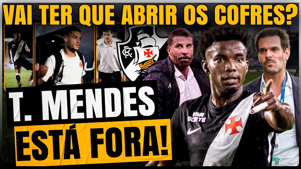 VASCO TEM QUE CONTRATAR URGENTE! THIAGO FORA DO 1° JOGO DA SEMIFINAIS DO CARIOCA
