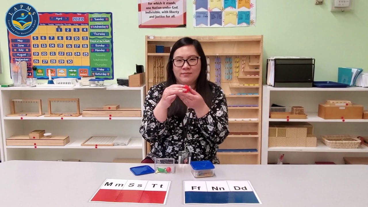 Objects to Letter Matching (Language) for Children Ages 3 to 5 years. - Learn & Play Montessori
