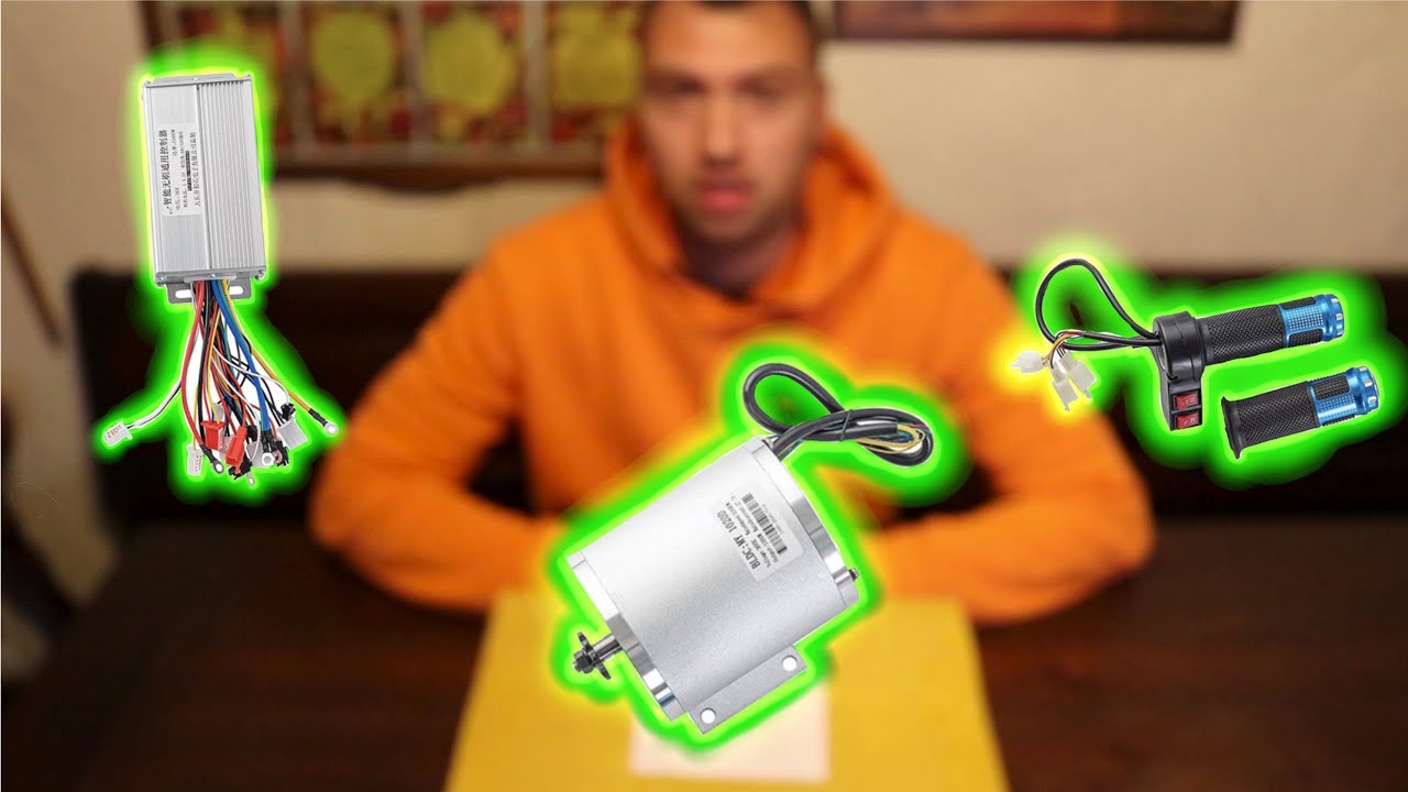 MOTORE BRUSHLESS 36 V 1000W - spiegazione e prova
