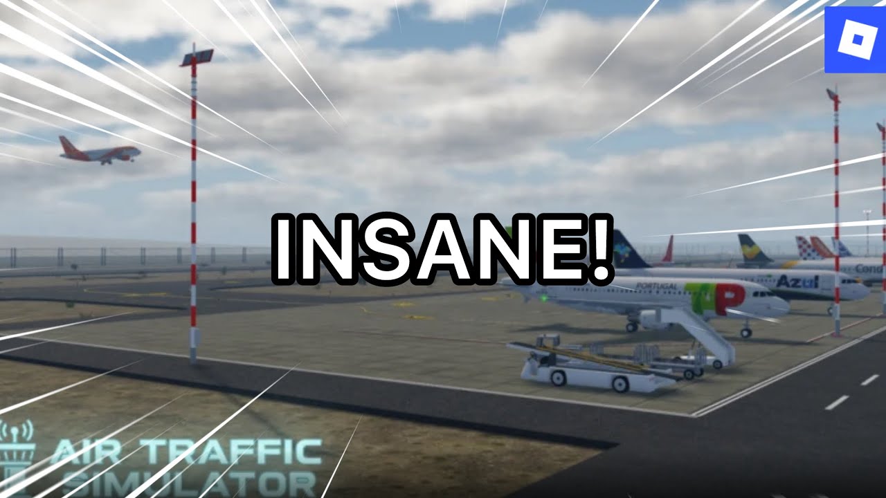 This NEW ATC simulator is INSANE! 🔥| Roblox - Air traffic simulator ✈️