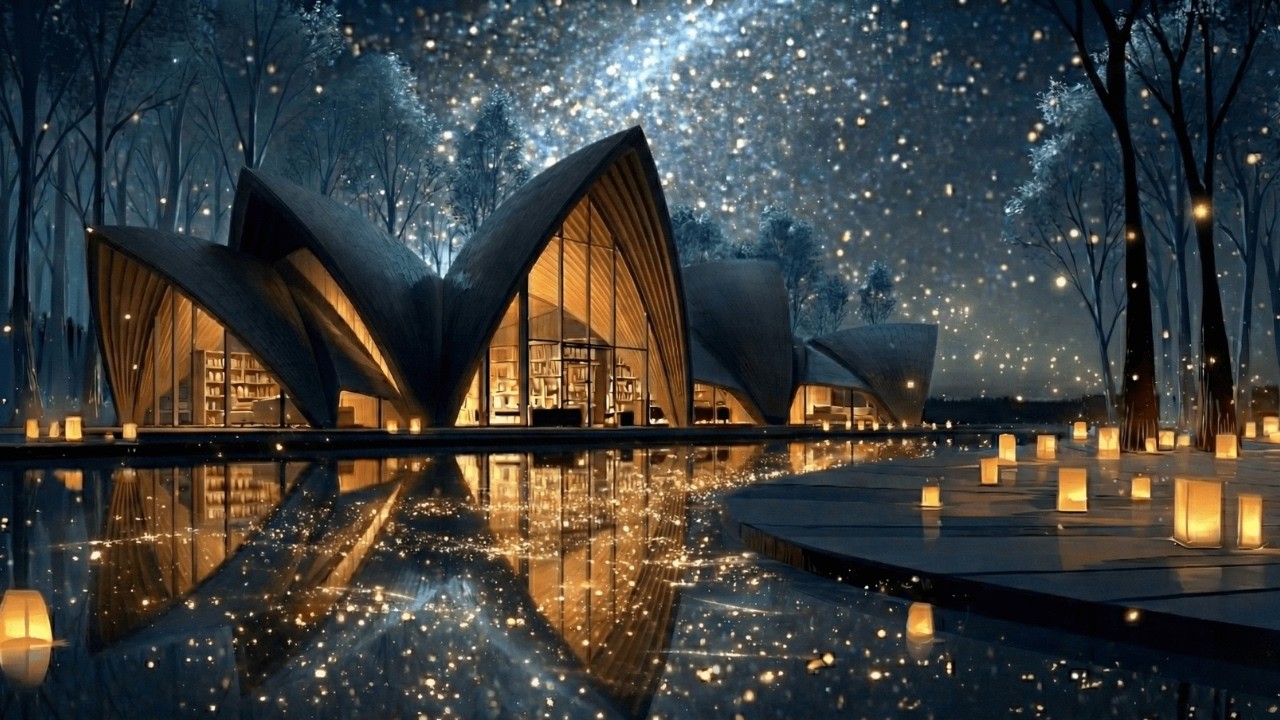 Deep Sleep Piano Music • Midnight Library for Stress Relief, Anxiety & Insomnia