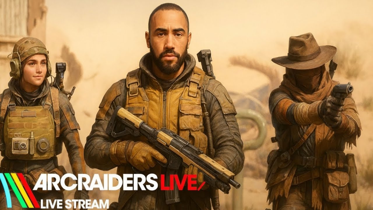 Live - Playing ARC Raiders for the first time with @AaronShack64 part two