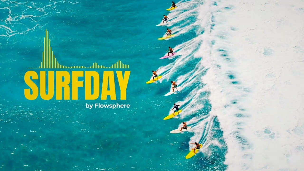 Surf Vibe Groove Chill Warm Guitar Riffs Music by Flowsphere [No Copyright Music]