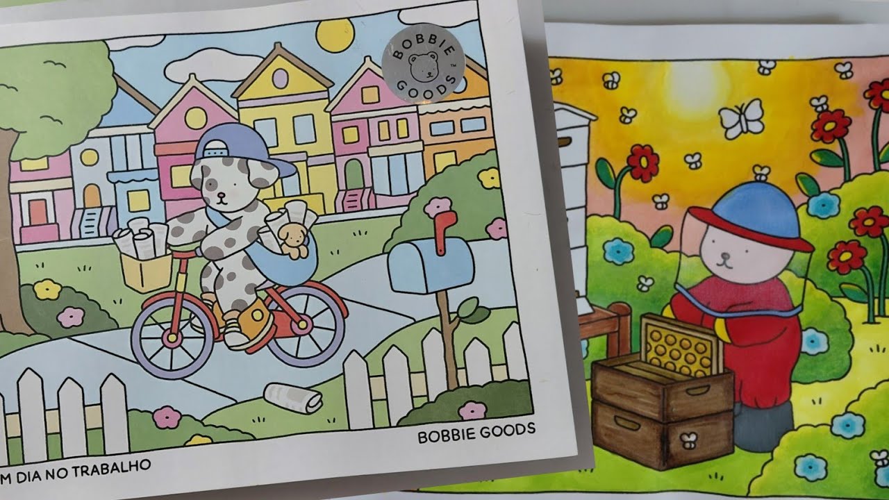 Colorindo Bobbie Goods 