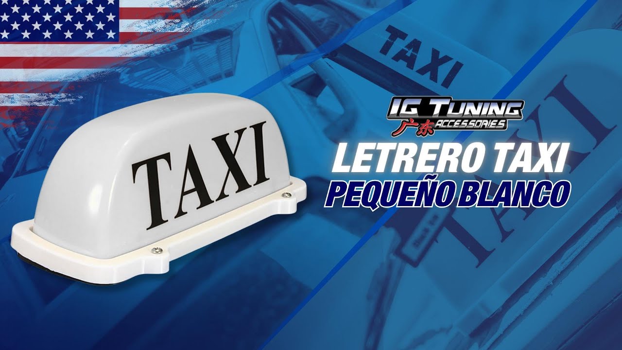 Taxi Sign - IGTUNINGMIAMI