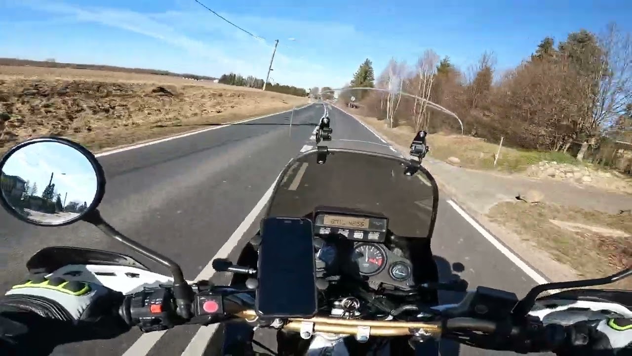 Honda Africa Twin 750, On & Off Road | Pure sound, Onboard [Raw 4k]