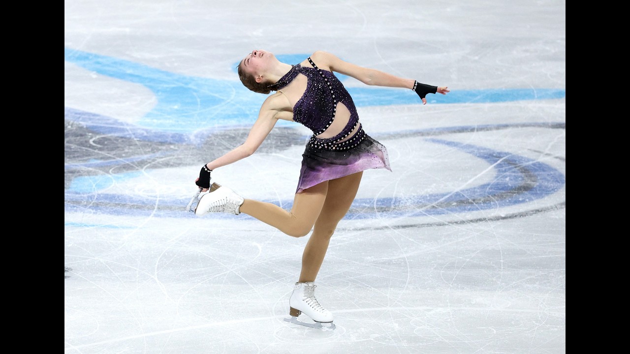 Olga Mikutina, Austrian national champ figure skater, 2026 Olympian, and Montclair State student