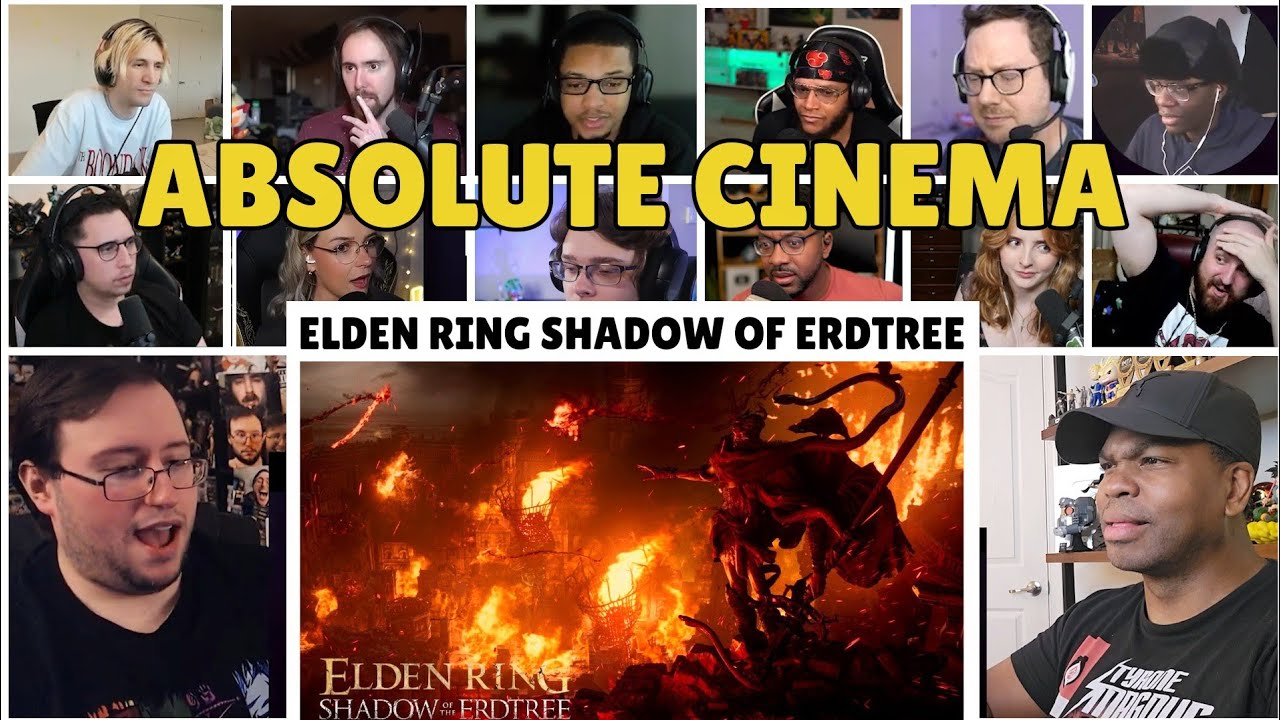Elden Ring Shadow of the Erdtree Story Trailer Reaction Mashup