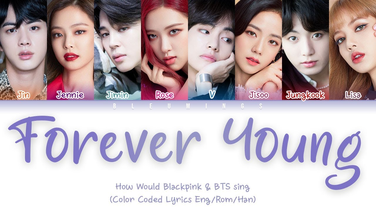 How Would BLACKPINK and BTS (Vocal line) Sing 'FOREVER YOUNG' by BLACKPINK (FANMADE)