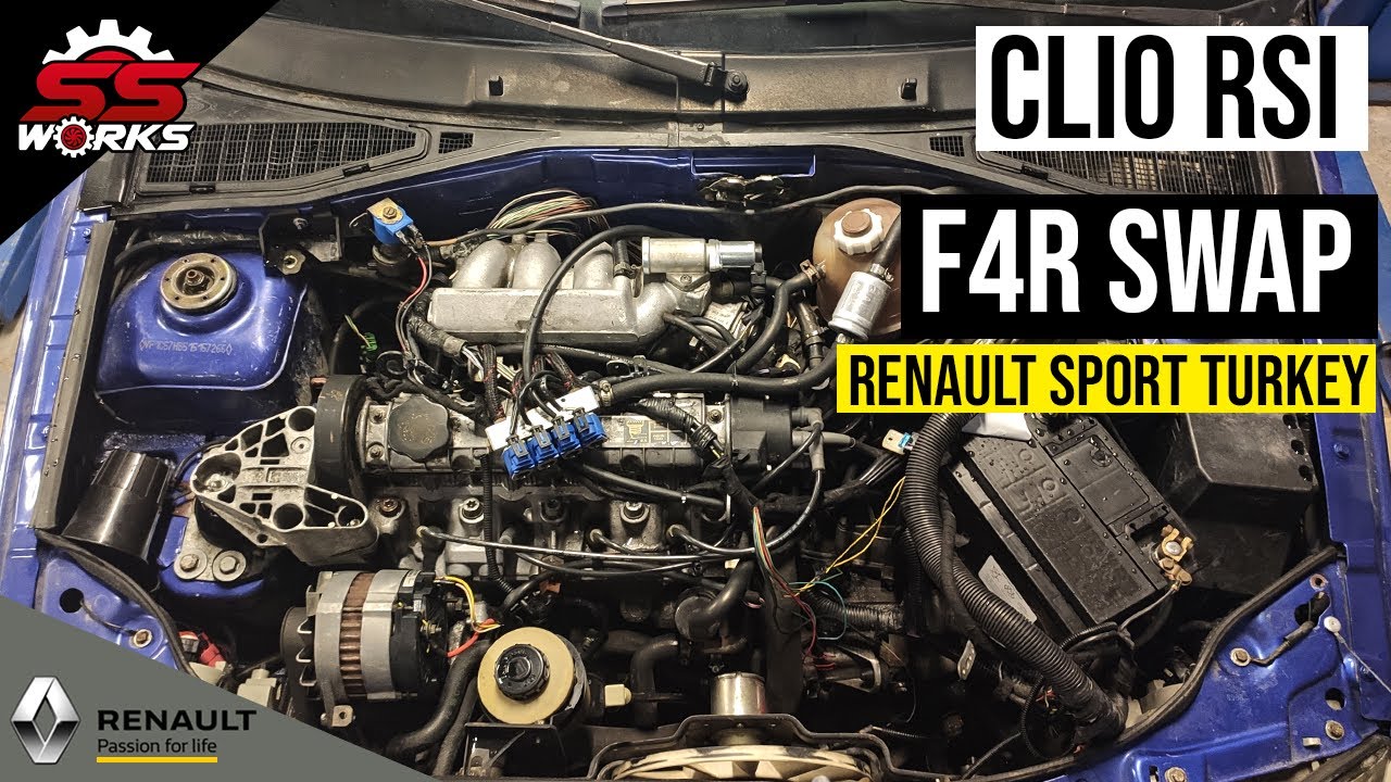 Bir Günde Motor Değiştirmek (Clio RSI F4R SWAP) ^#1 RENAULT SPORT TURKEY   SSWORKS