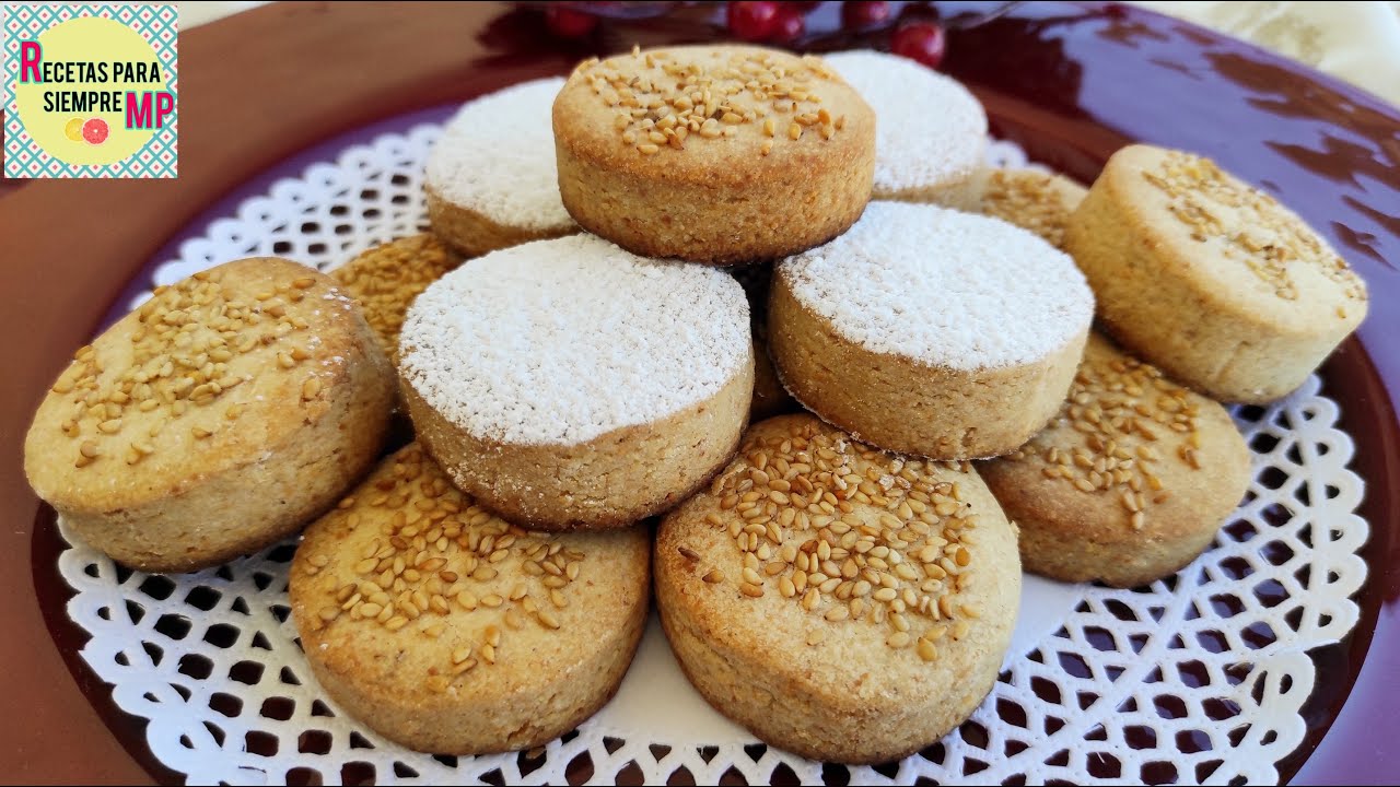 Polvorones o Mantecados de Almendra / Tradición de Navidad