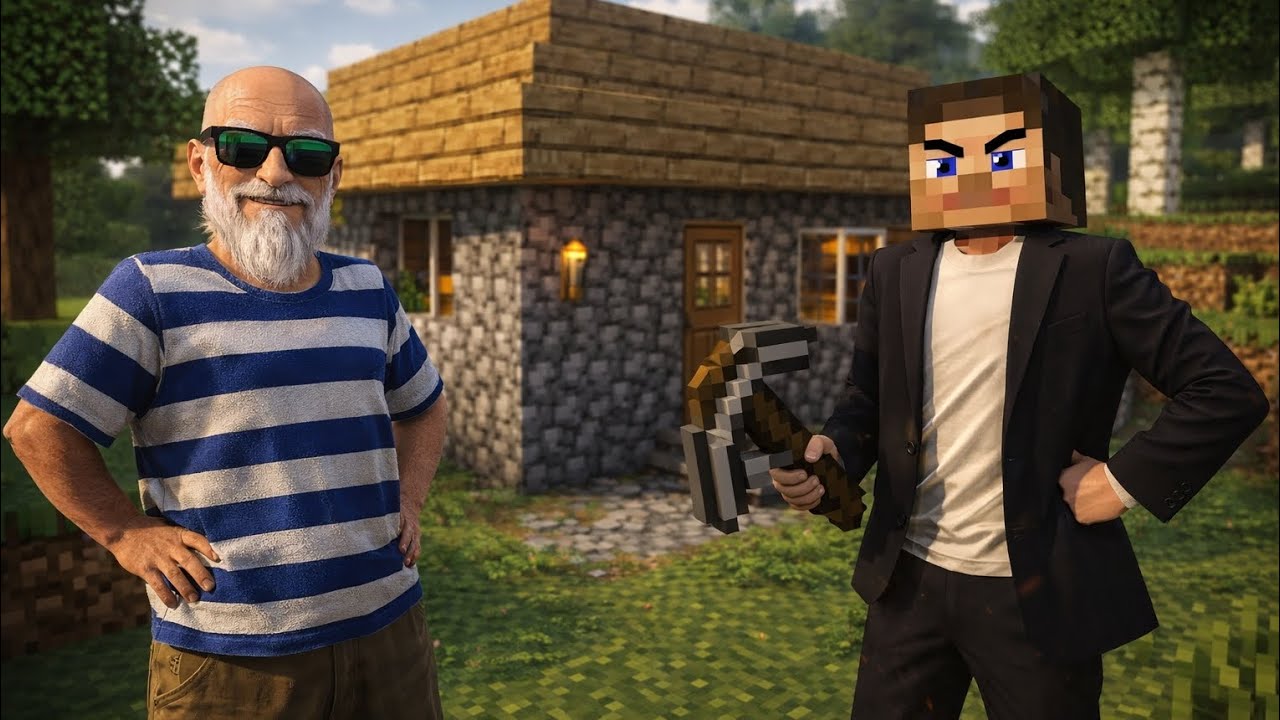 😱QISHLOQQA SHAHARDAN BOBOM KELDIMI | MINECRAFT UZBEKCHA 