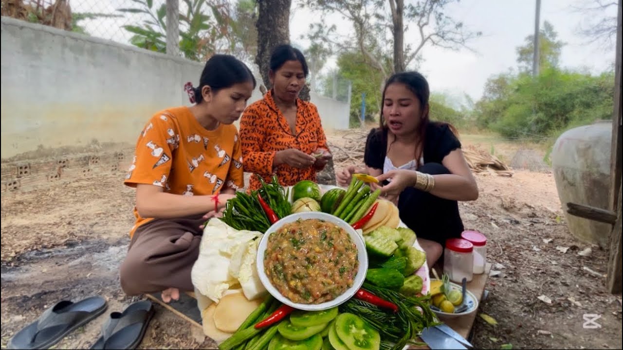 Amazing Traditional Dish - Prahok - So spicy and delicious 🤤 