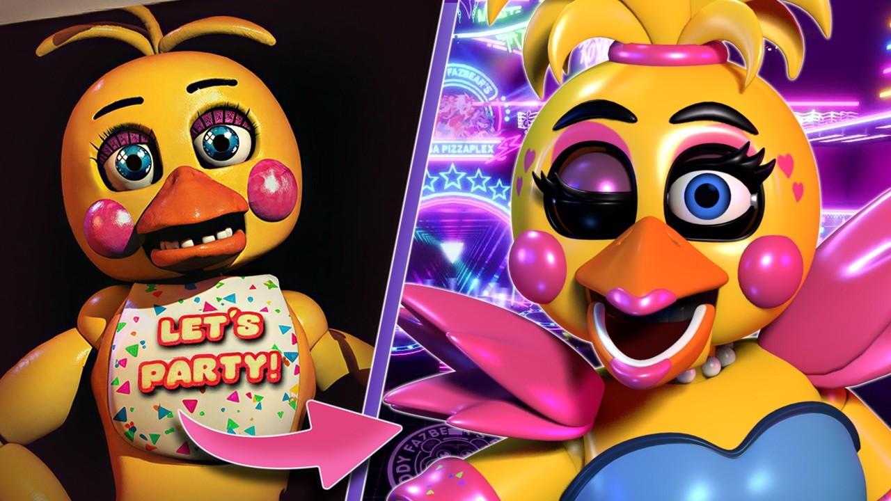 FNaF 2 in the FNaF:Security Breach Style! P.1