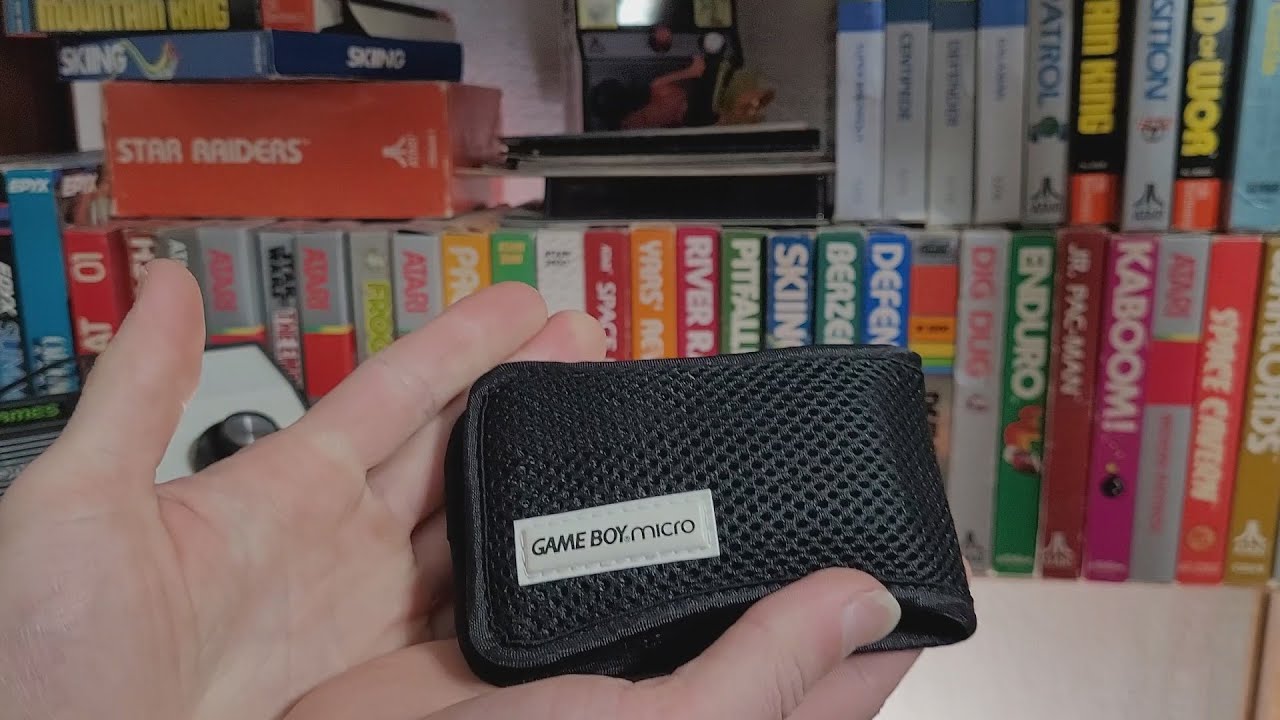 HGM-02 Mesh Pouch Micro Game Boy micro (GBM) Carrying Case, Hori