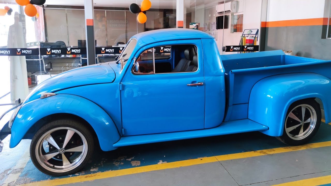Fuscape, um Fusca pickup com motor 6 cilindros de Subaru com 440cv de pot&ecirc;ncia