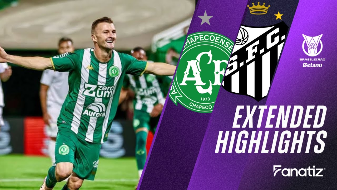 Chapecoense vs Santos 4-2 | Game Highlights | Brasileirão 2026