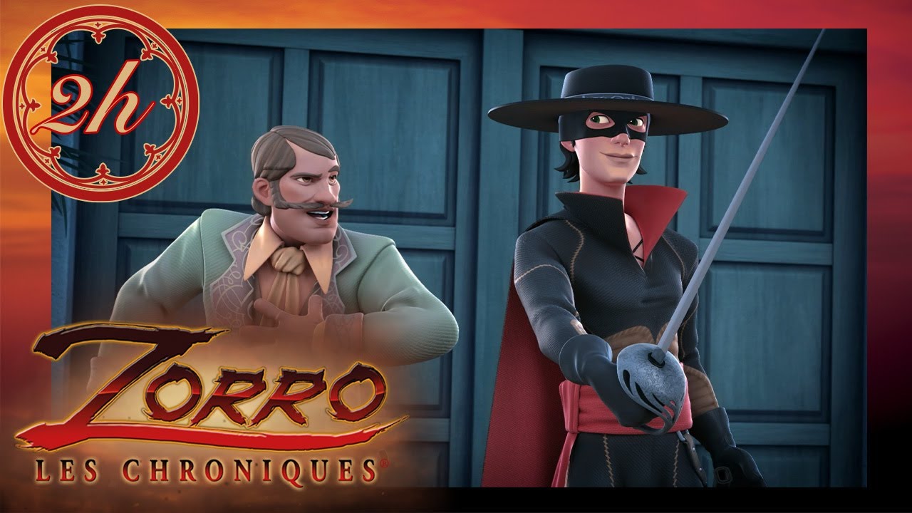 Zorro Les Chroniques ⚔️ 2H Compilation ⚔️ Dessin animé de super-héros