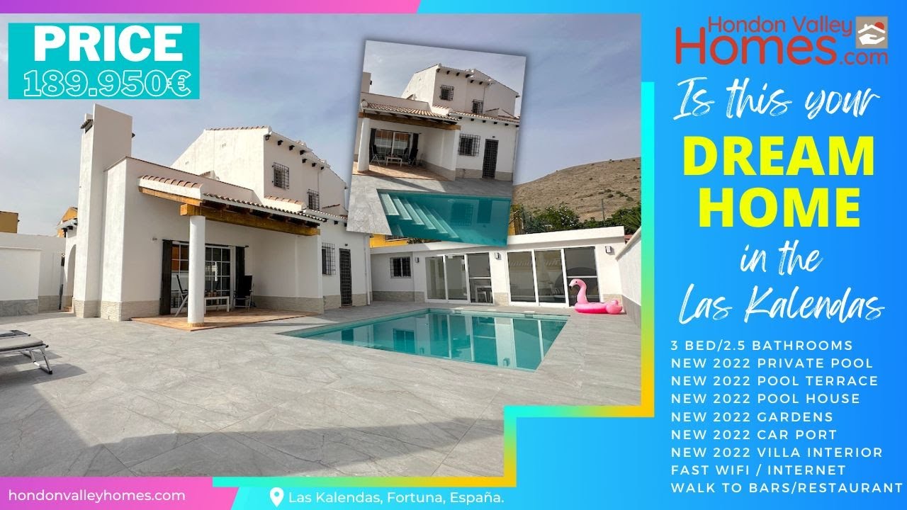 2022 Fully Renovated Fully Furnished Murcian Villa 189.950€