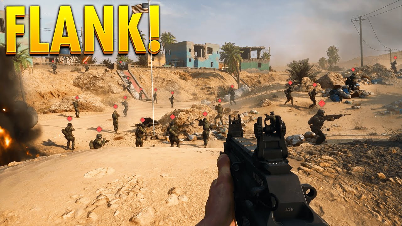 САМЫЕ ВОЗМУТИТЕЛЬНЫЕ ФЛАНГИ в Battlefield 2042