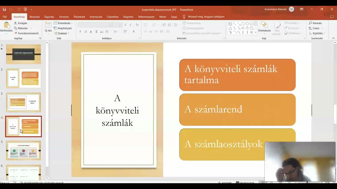 számvitel alapjai