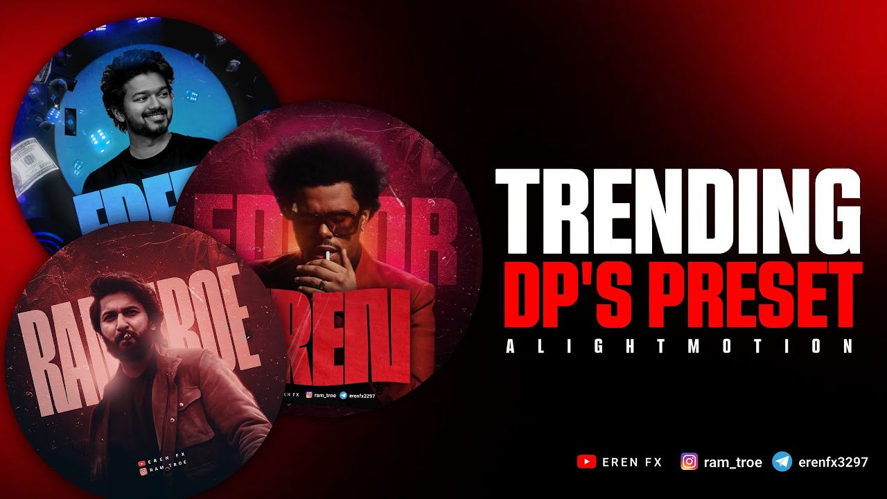 Trending Dp's Preset Link In Alightmotion 🔥😉 | Alightmotion | Alightmotionxml | Alightmotionpreset