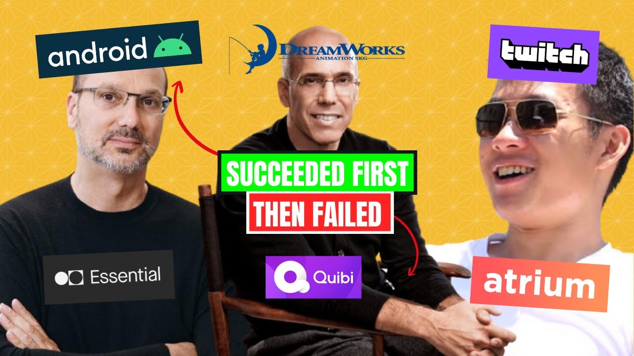 Even Successful People Fail (Failed Startups)