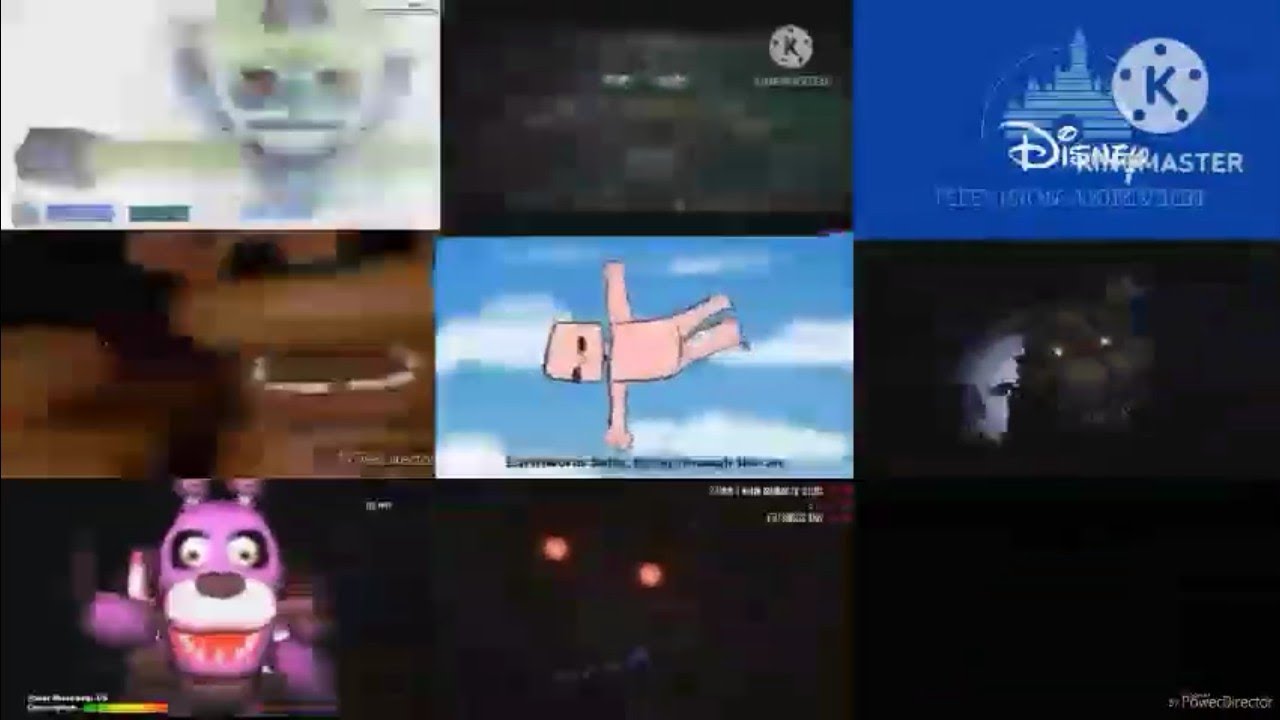 (Special)Multisource VS FNaF And FanGame Sparta HSM TGS Remix Nineparison(Part 4).