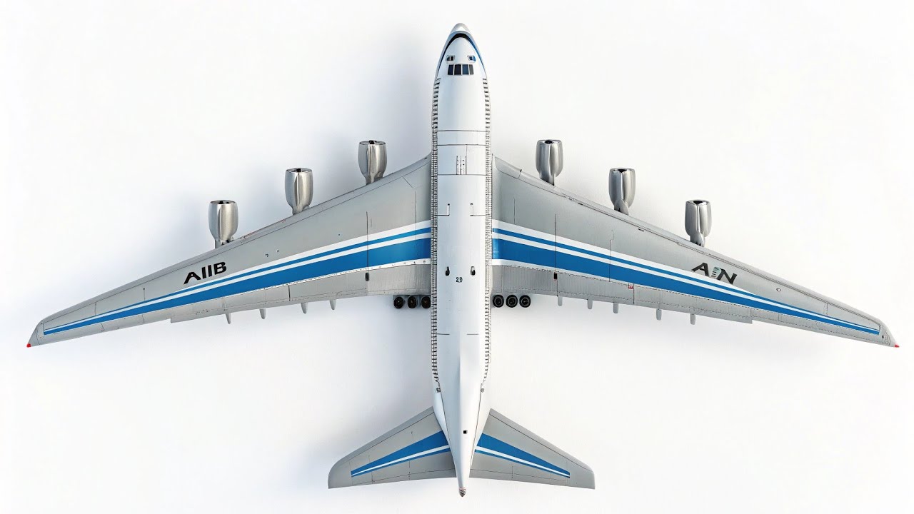 Ан-124 «Руслан» — самый мощный серийный транспортный самолёт мира