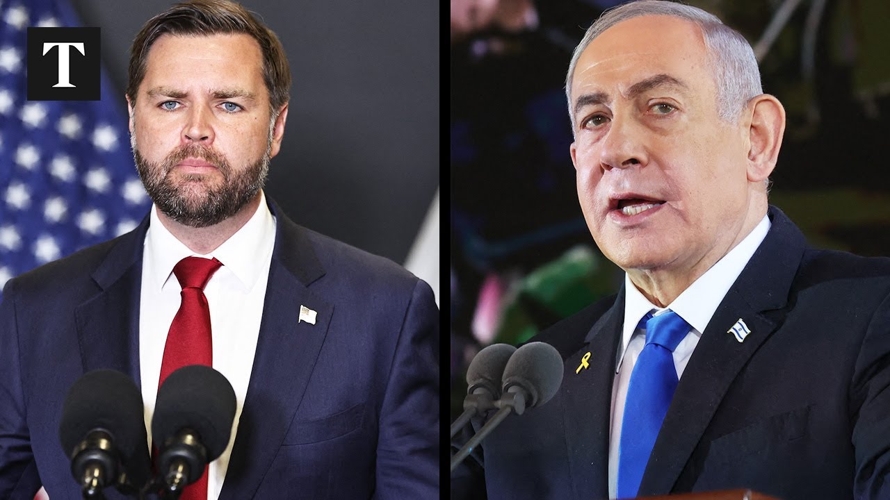 LIVE: JD Vance Meets Benjamin Netanyahu in Israel