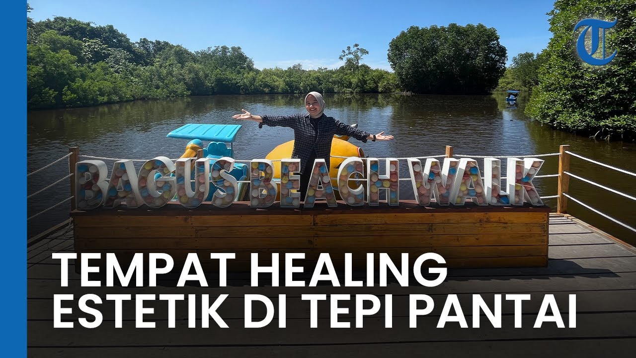 Bagus Beach Walk Lampung: Tempat Healing Estetik di Pinggir Pantai