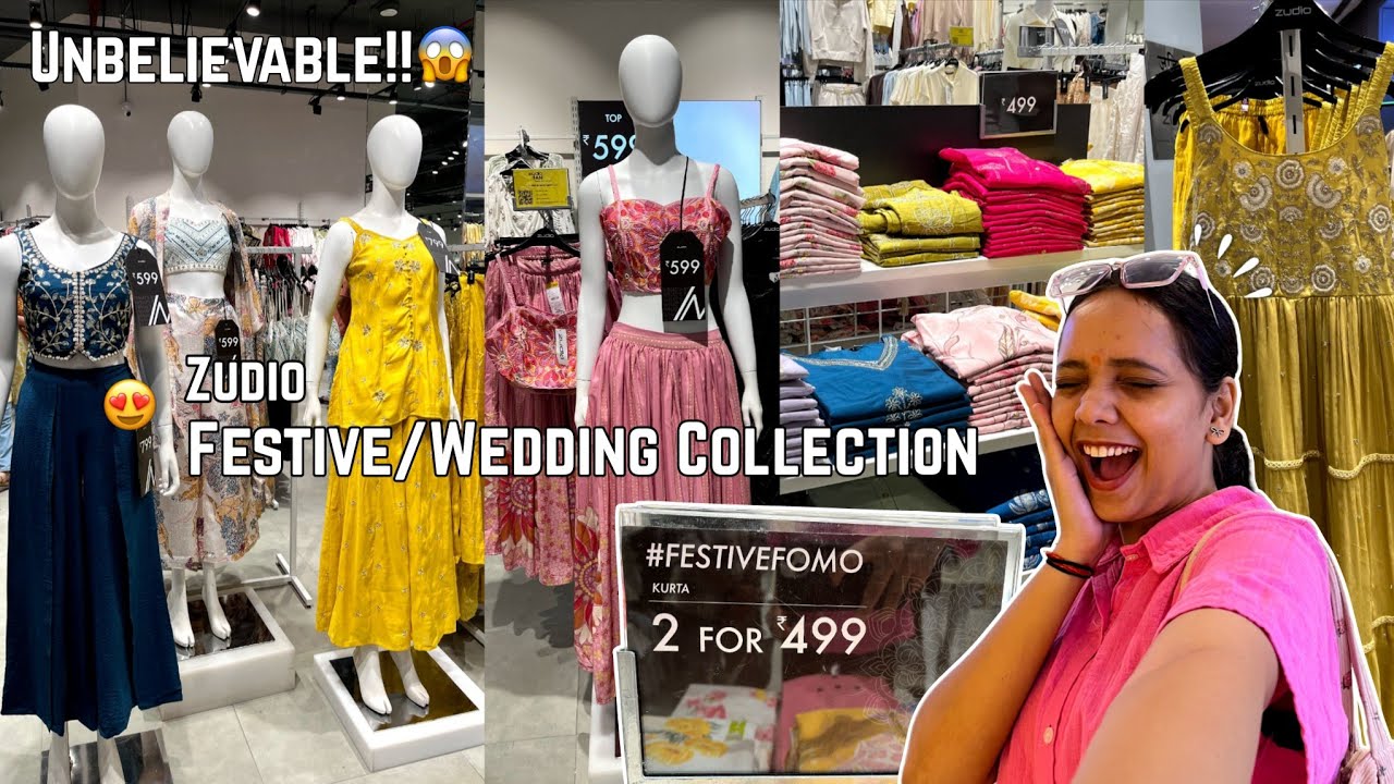 Zudio Festive/Wedding Collection 🪔😍✨ UNBELIEVABLE!! 😳 || Sejal Mishra ||