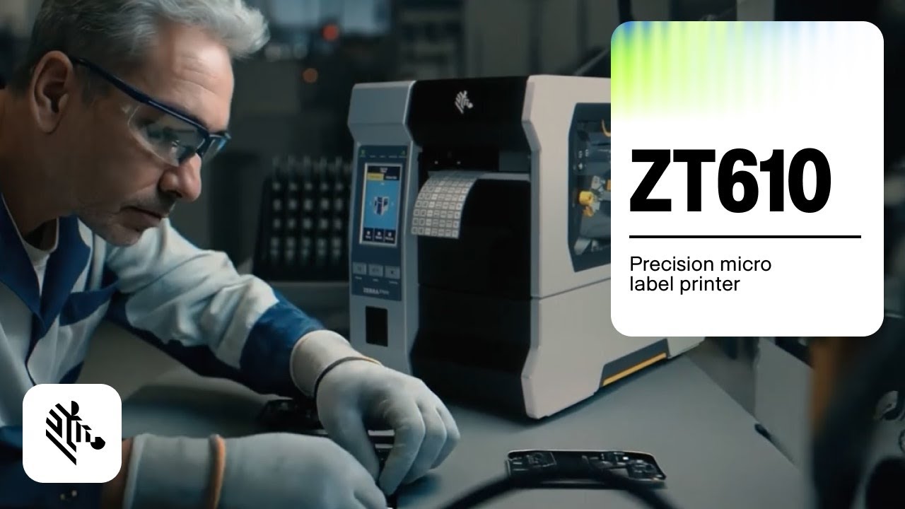 Высокоточный микропринтер этикеток ZT610 | Zebra
