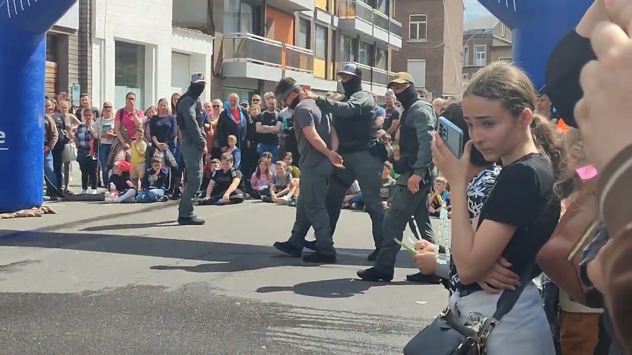 Démonstration PAB police de Liège