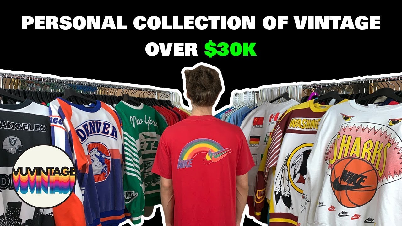 Vintage Nike T Shirt Collection By vuvintage - Over $30K of Rare Tees
