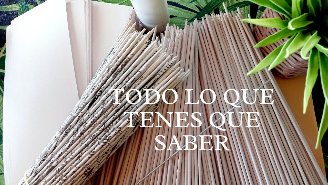 TODO LO QUE TENES QUE SABER. Cesterìa con Periòdico💥